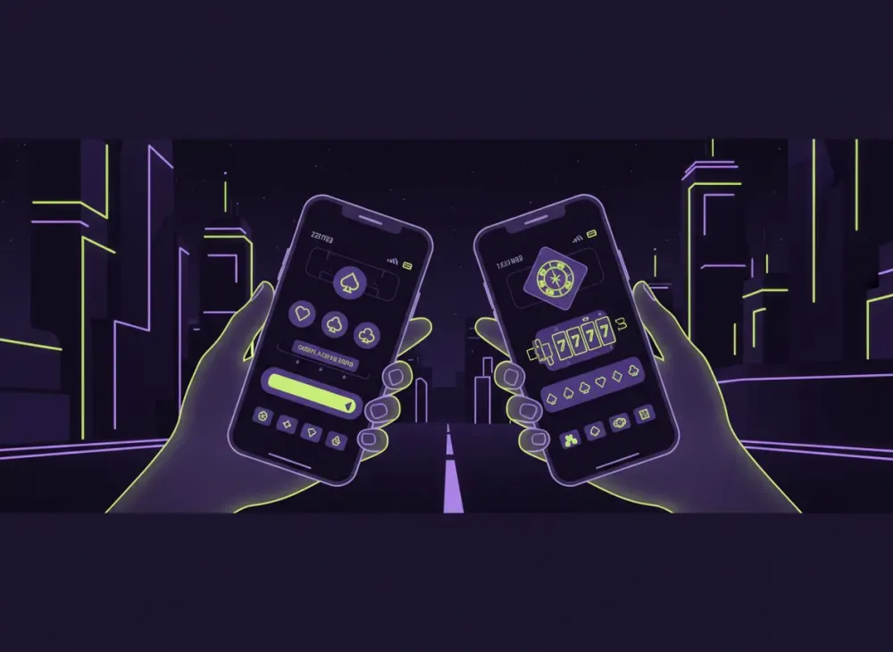 Mobile Casino Interface